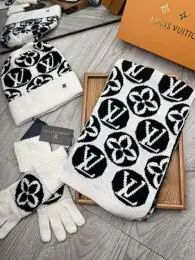 louis vuitton lv hat and echapres and glove set s_1265210